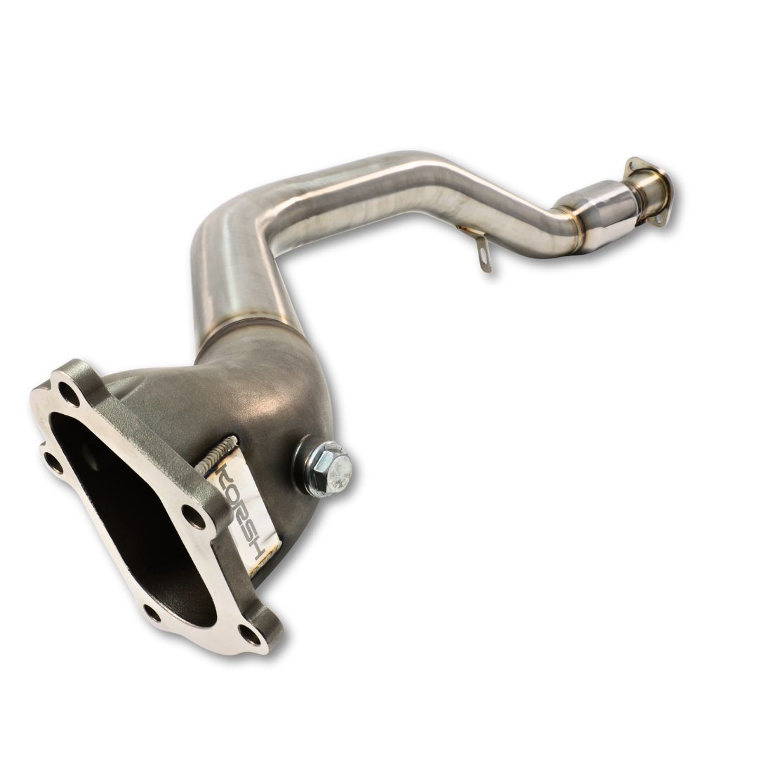 Korsh Subaru WRX STI 2008-2014 Hatch Auto Turbo Back Exhaust - Stainless Steel with Titanium Tips