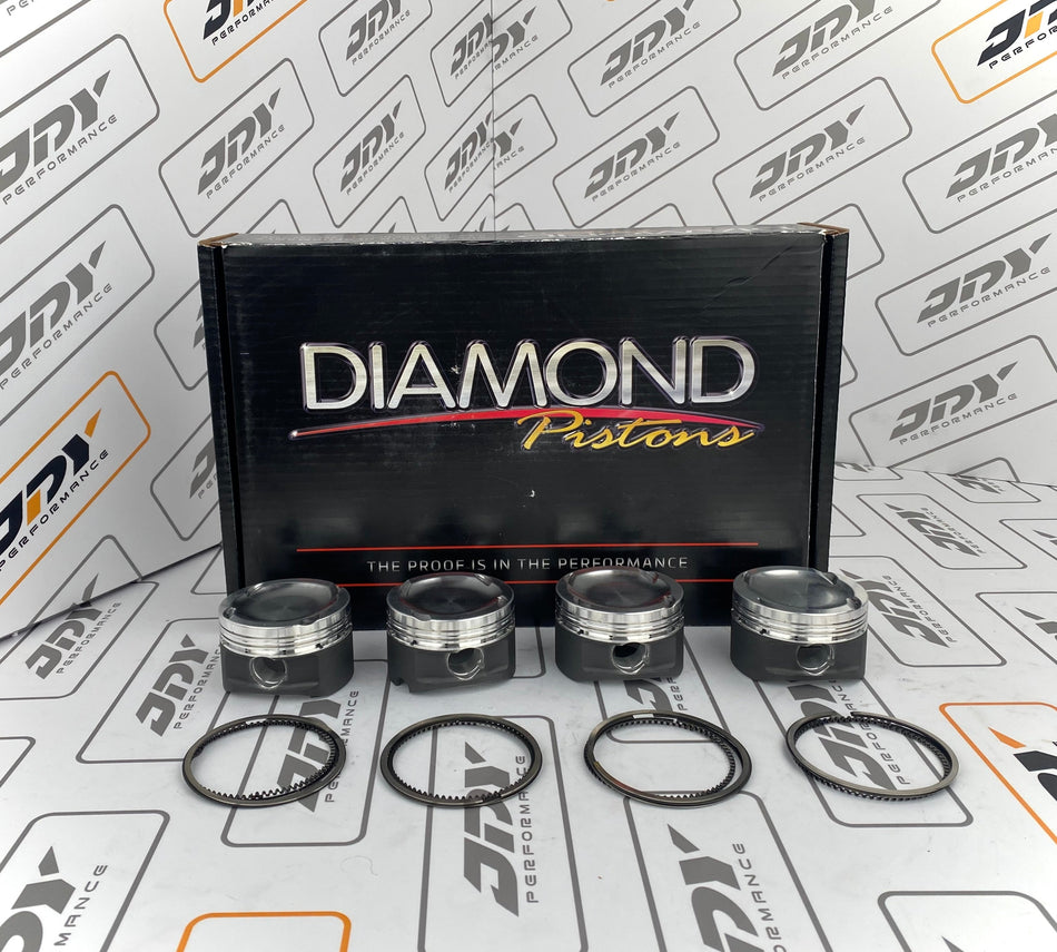 Audi/VW 2.0T FSI & TSI Diamond Forged Pistons 9.0:1 82.50/83.0mm Bore