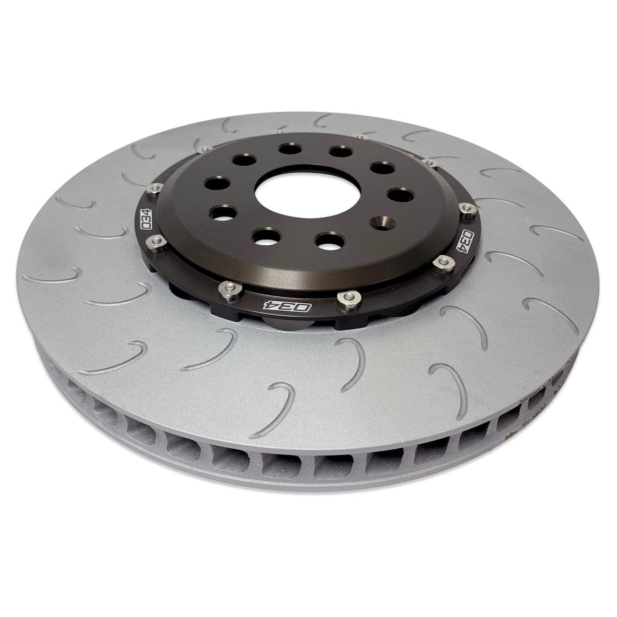 2-PIECE FLOATING FRONT BRAKE ROTOR UPGRADE KIT FOR AUDI /.5 S3 AND VW MK7/7.5 GTI/R - 034-301-1001