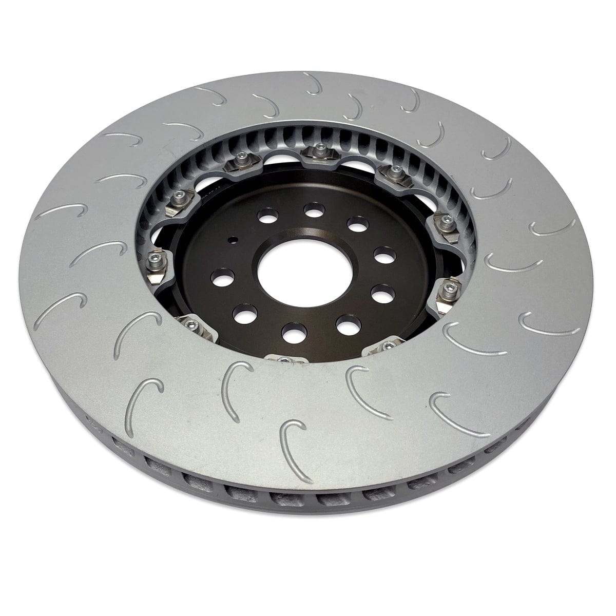 2-PIECE FLOATING FRONT BRAKE ROTOR UPGRADE KIT FOR AUDI /.5 S3 AND VW MK7/7.5 GTI/R - 034-301-1001