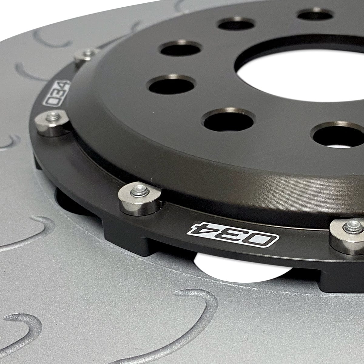2-PIECE FLOATING FRONT BRAKE ROTOR UPGRADE KIT FOR AUDI /.5 S3 AND VW MK7/7.5 GTI/R - 034-301-1001