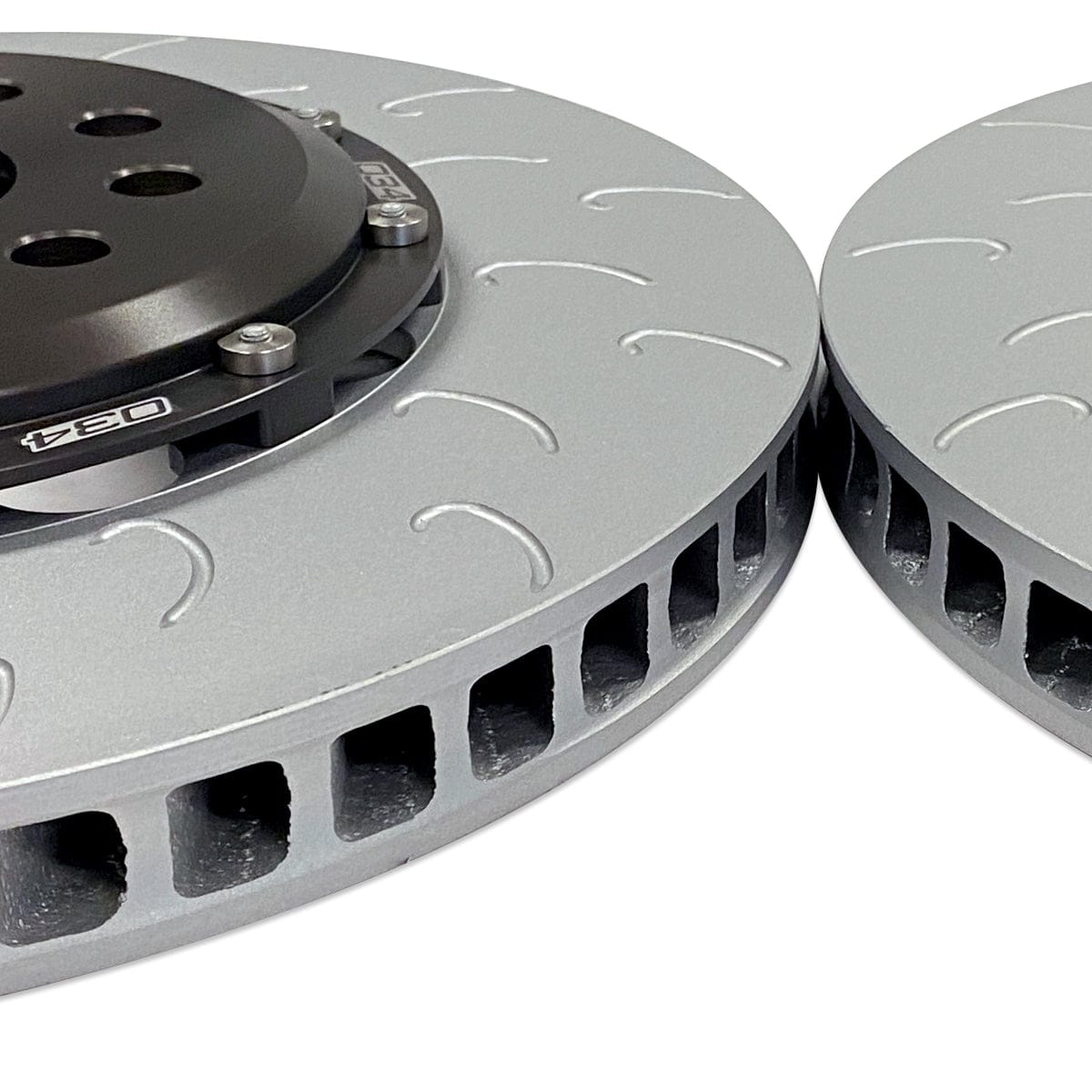 2-PIECE FLOATING FRONT BRAKE ROTOR UPGRADE KIT FOR AUDI /.5 S3 AND VW MK7/7.5 GTI/R - 034-301-1001