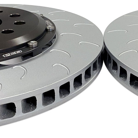 2-PIECE FLOATING FRONT BRAKE ROTOR UPGRADE KIT FOR AUDI /.5 S3 AND VW MK7/7.5 GTI/R - 034-301-1001