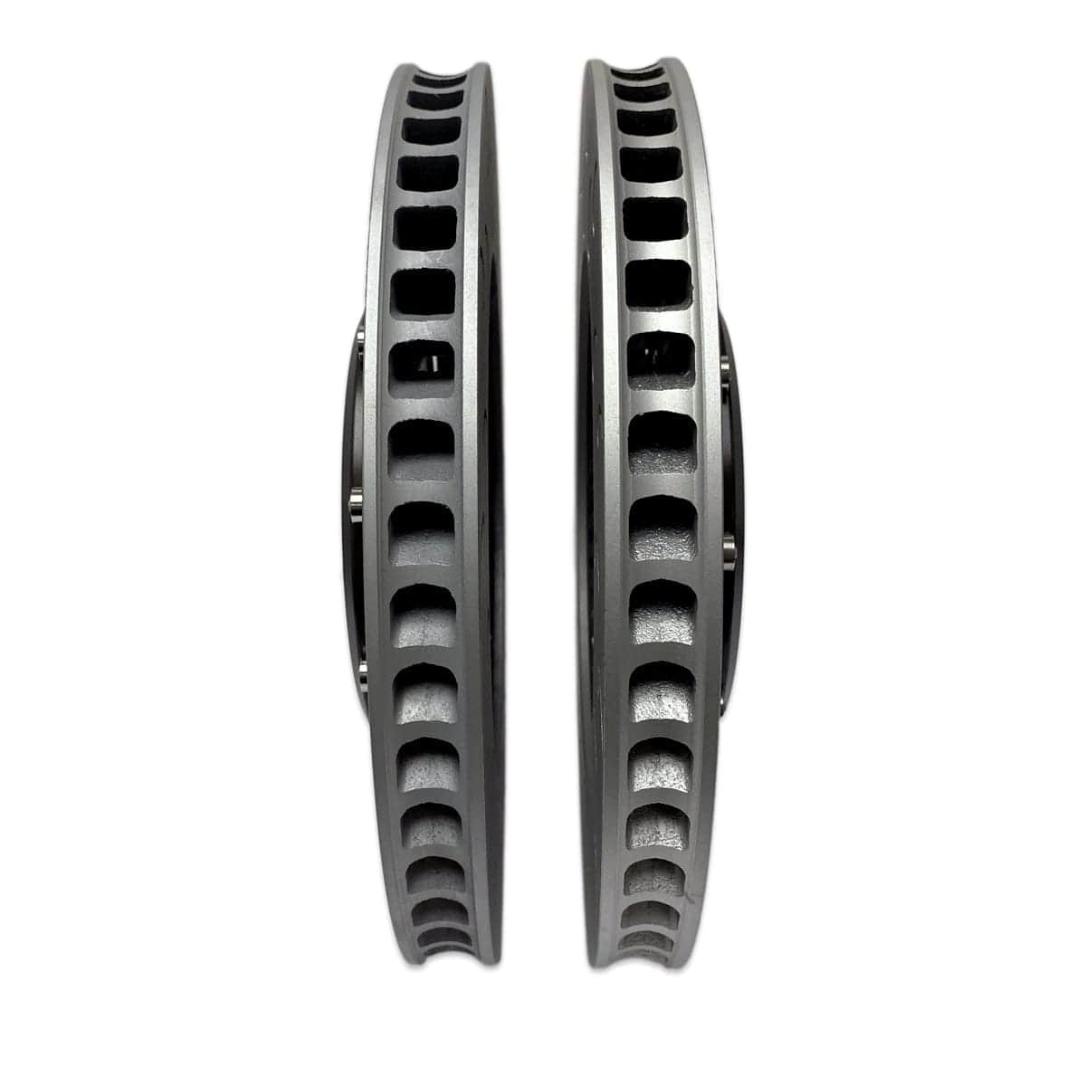 2-PIECE FLOATING FRONT BRAKE ROTOR UPGRADE KIT FOR AUDI /.5 S3 AND VW MK7/7.5 GTI/R - 034-301-1001