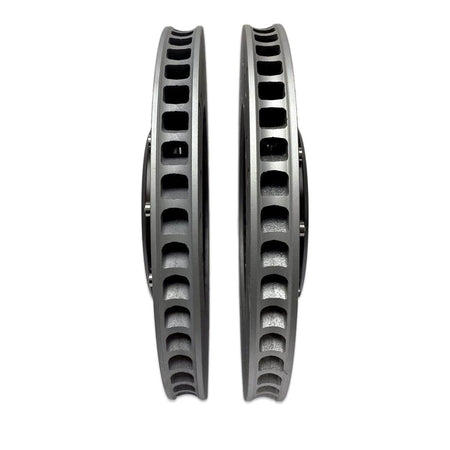2-PIECE FLOATING FRONT BRAKE ROTOR UPGRADE KIT FOR AUDI /.5 S3 AND VW MK7/7.5 GTI/R - 034-301-1001