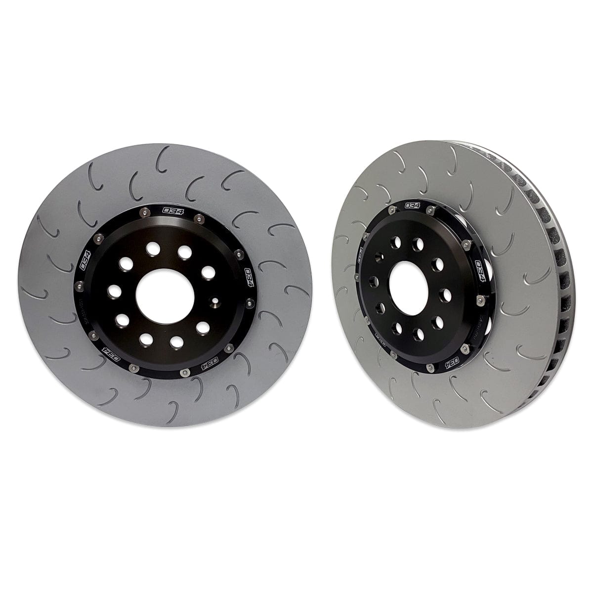 2-PIECE FLOATING FRONT BRAKE ROTOR UPGRADE KIT FOR AUDI /.5 S3 AND VW MK7/7.5 GTI/R - 034-301-1001