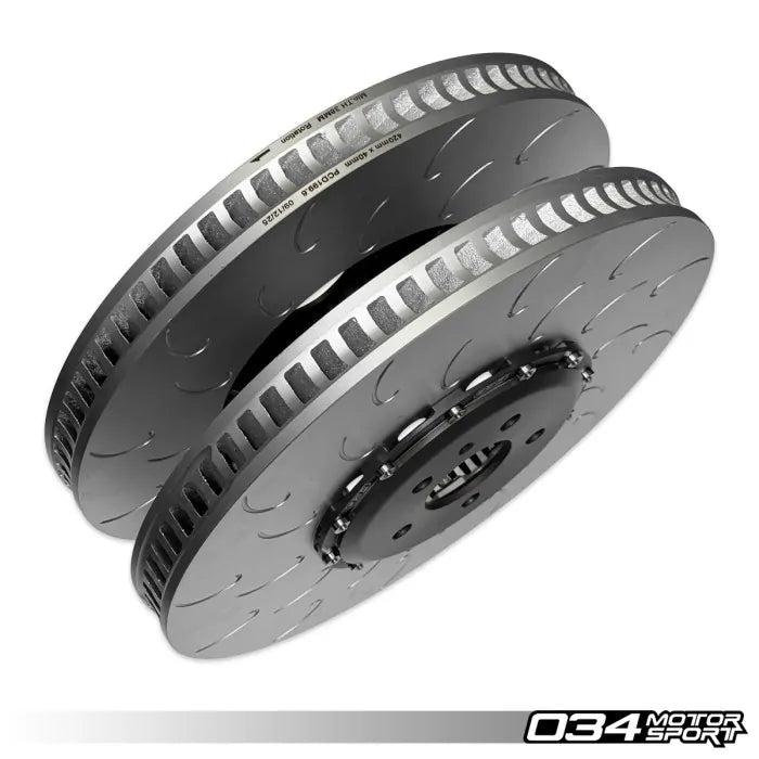 034Motorsport 2-Piece Floating Front Brake Rotor Upgrade - Audi C8 RS6 & RS7 - 034-301-1026