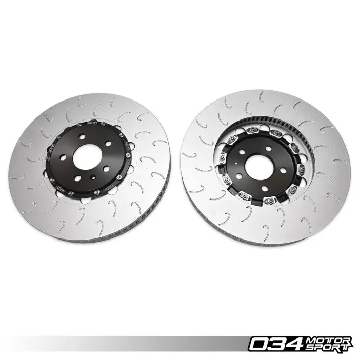 034Motorsport 2-Piece Floating Front Brake Rotor Upgrade Kit - Audi B8 Q5/SQ5 - 034-301-1015