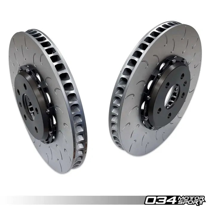 034Motorsport Audi B9 S4/S5/SQ5 2-Piece Floating Front Brake Rotor Upgrade Kit