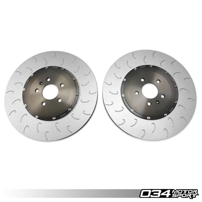 034Motorsport Audi C7 S6/S7 2-Piece Floating Front Brake Rotor Upgrade Kit