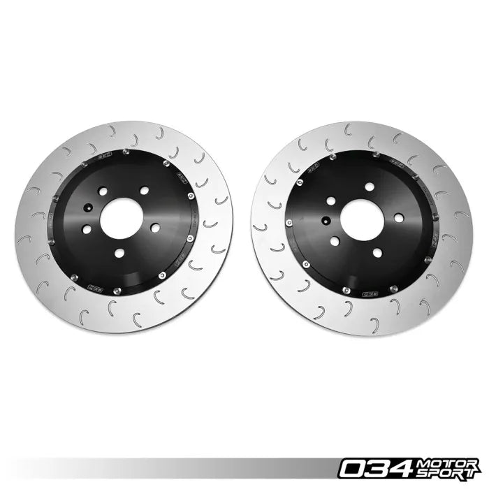 034Motorsport Audi C7 S6/S7 2-Piece Floating Rear Brake Rotor Upgrade Kit