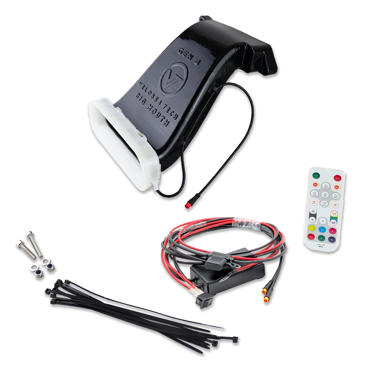 Velossa Tech BIG MOUTH LIT KIT Ram Air Intake Snorkel | Ford Focus ST/SE/ST-Line 2013-2018