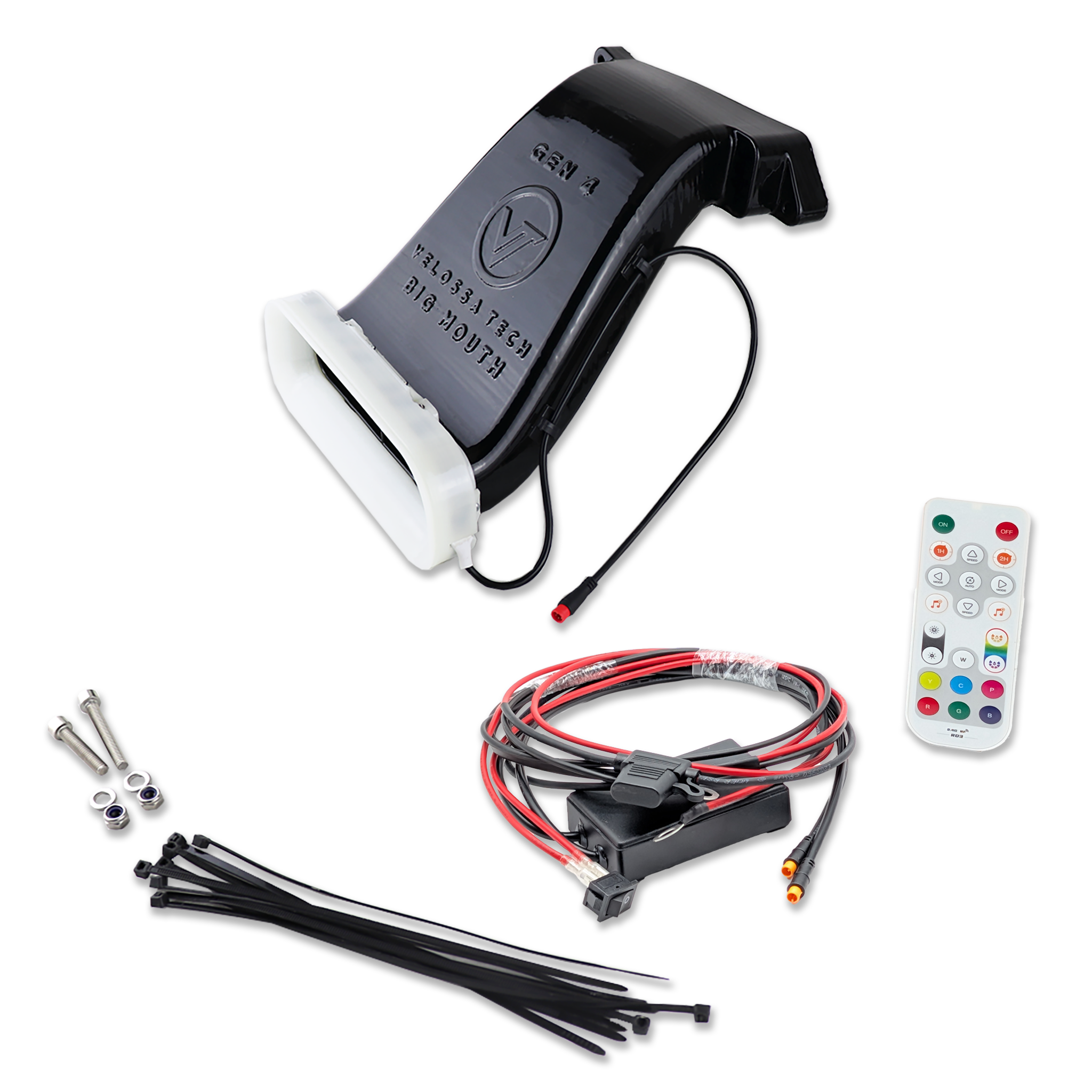 Velossa Tech BIG MOUTH LIT KIT Ram Air Intake Snorkel | Ford Focus ST/SE/ST-Line 2013-2018