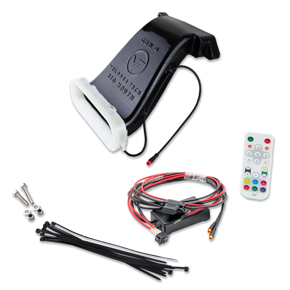 Velossa Tech BIG MOUTH LIT KIT Ram Air Intake Snorkel | Ford Focus ST/SE/ST-Line 2013-2018