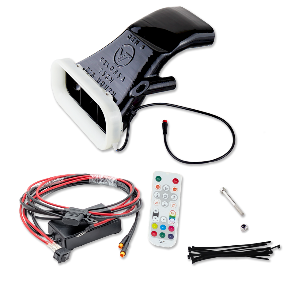 Velossa Tech BIG MOUTH LIT KIT Ram Air Intake Snorkel | Ford Fiesta ST (2018-2019 MK7/MK7.5 Only) 2014-2019