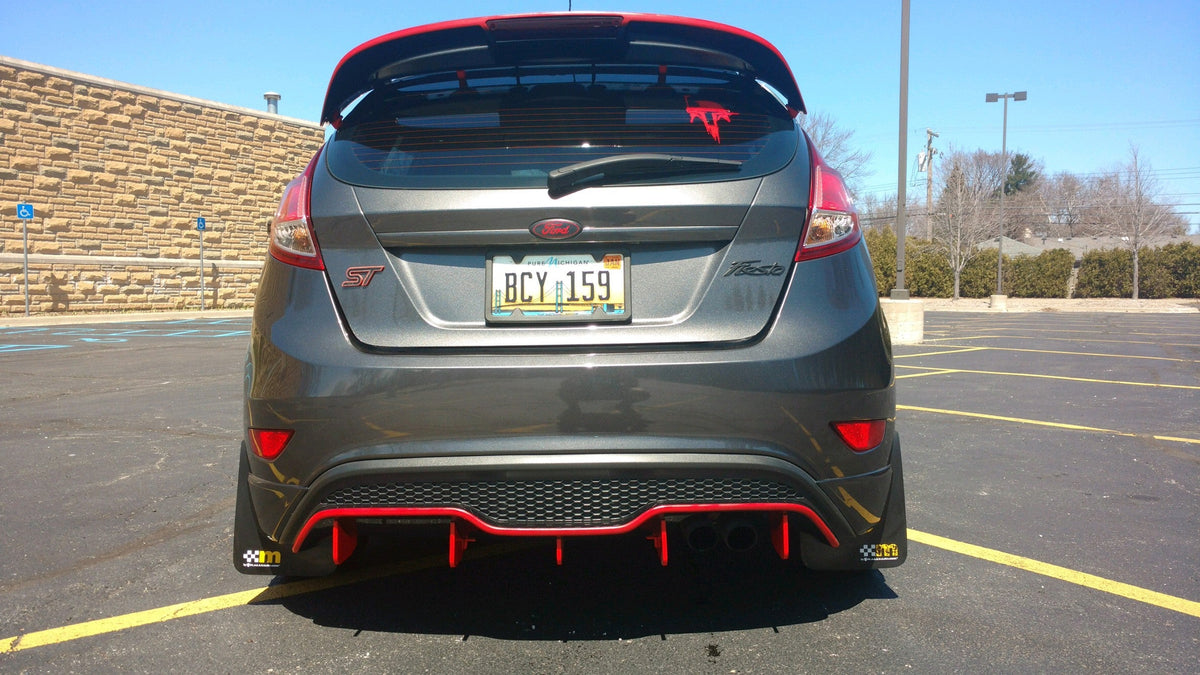 Velossa Tech Diffuser Fins (5-Pack) | Ford Fiesta ST (2018-2019 MK7/MK7.5 Only) 2014-2019 — view 5