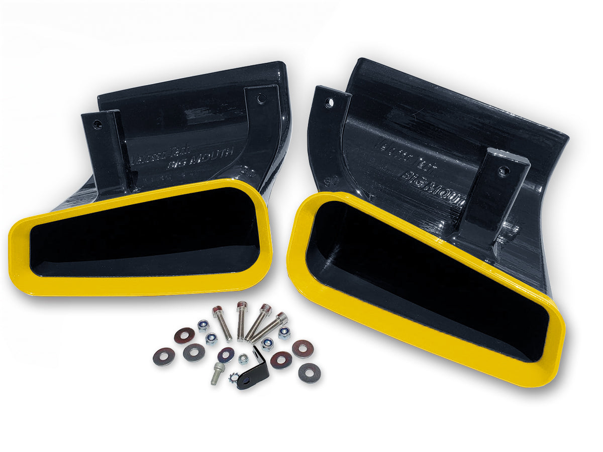 Velossa Tech Dual BIG MOUTH Ram Air Intake Snorkels | Infiniti Q50 2014-2024