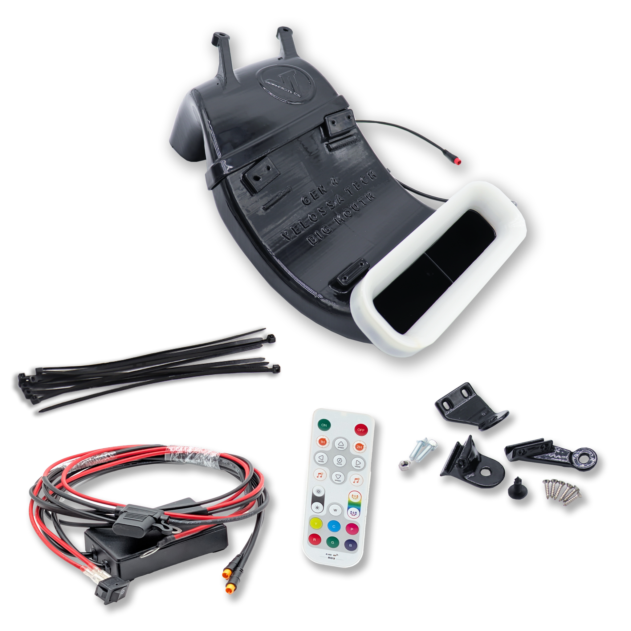 Velossa Tech BIG MOUTH LIT KIT Ram Air Intake Snorkel | Toyota GR86/Subaru BRZ 2022+