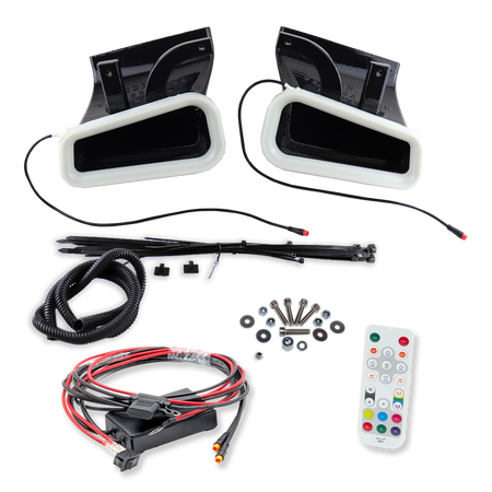 Velossa Tech Dual BIG MOUTH LIT KIT Ram Air Intake Snorkels | Infiniti Q60 2016-2022