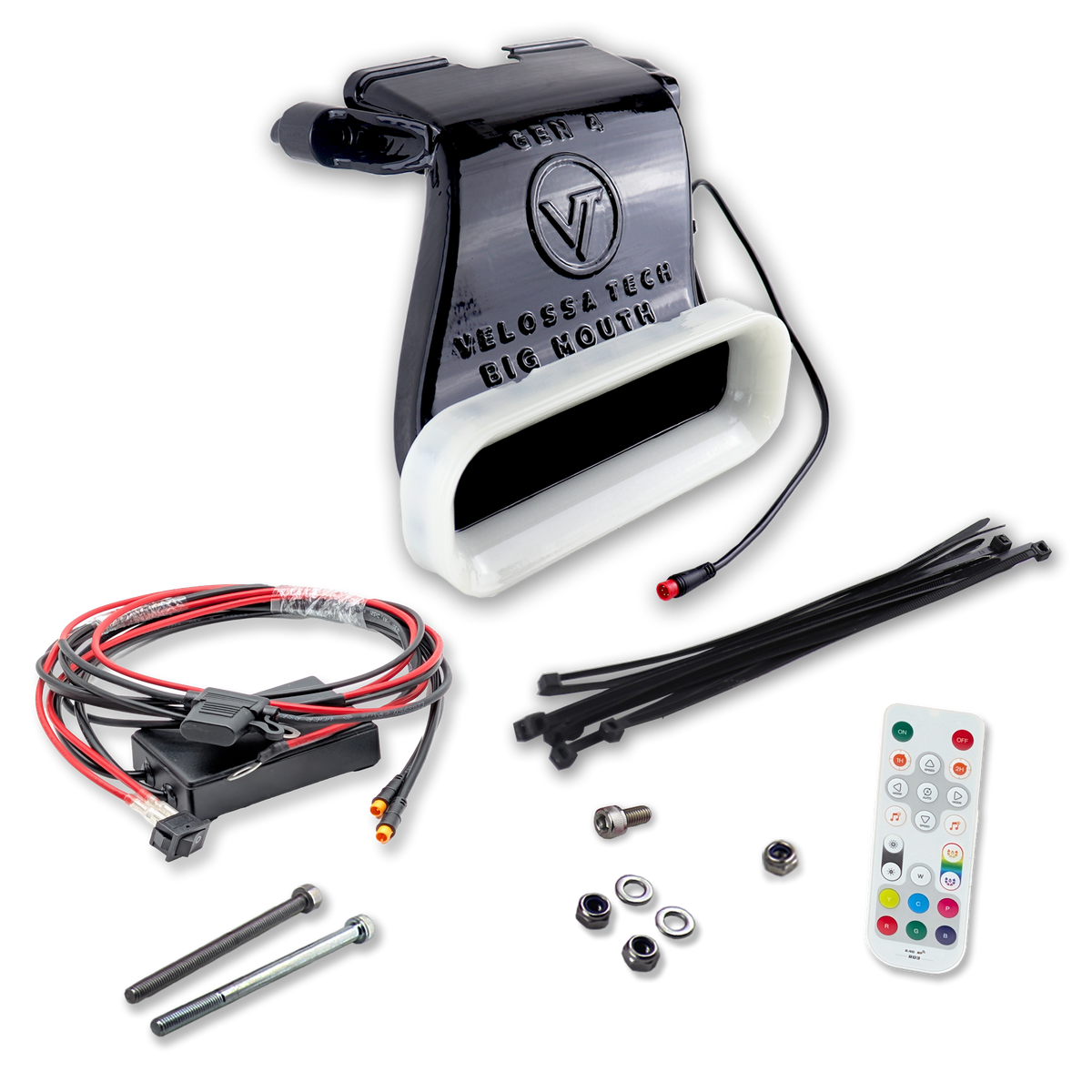 Velossa Tech BIG MOUTH LIT KIT Ram Air Intake Snorkel | Hyundai Elantra Sport (Avante Sport, AD and Elantra SEL) 2017-2018