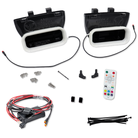 Velossa Tech Dual BIG MOUTH LIT KIT Ram Air Intake Snorkels | Ford F-150 (non Raptor) 2024+