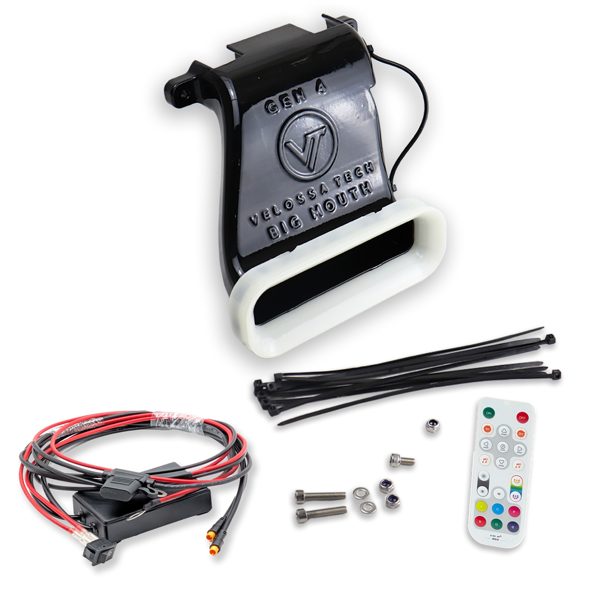 Velossa Tech BIG MOUTH LIT KIT Ram Air Intake Snorkel | Hyundai Elantra GT/GT Sport/N-Line (2017-2020 i30 PD) 2018-2020