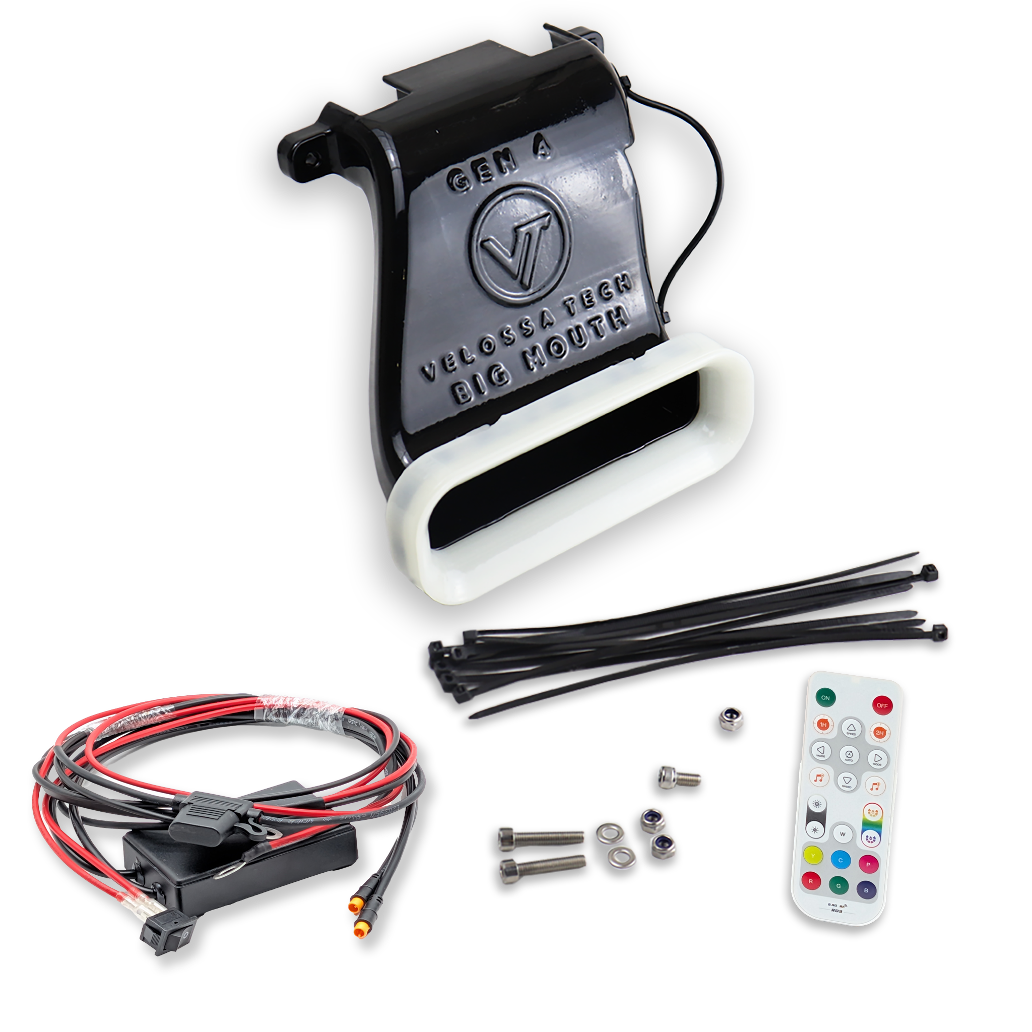 Velossa Tech BIG MOUTH LIT KIT Ram Air Intake Snorkel | Hyundai Elantra GT/GT Sport/N-Line (2017-2020 i30 PD) 2018-2020