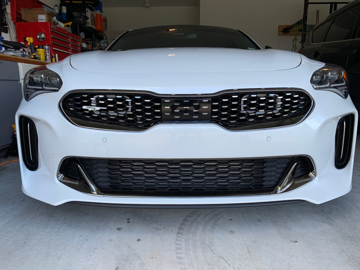 Velossa Tech Dual BIG MOUTH Ram Air Intake Snorkels | Kia Stinger 3.3T/2.0T/2.5T 2017-2024 — view 5
