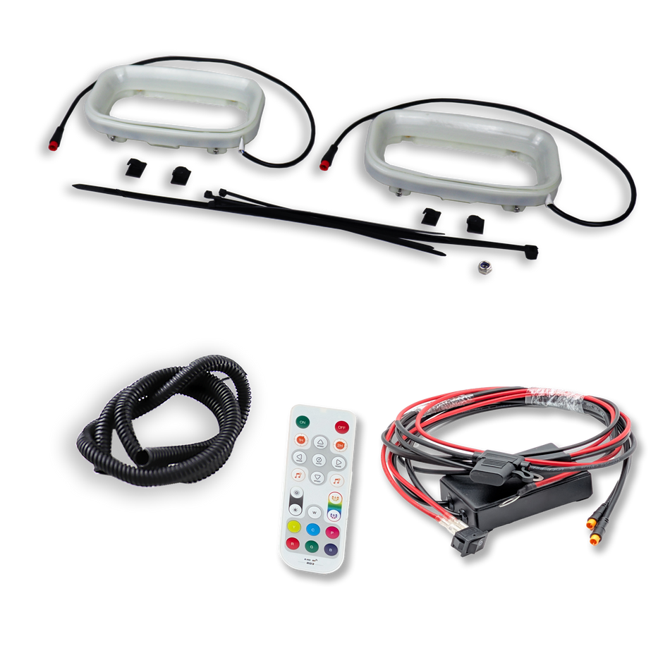 Velossa Tech BIG MOUTH LIT KIT | LIT Flares and Controller Only | Volkswagen Golf GTI (MK7/MK7.5) 2015-2021