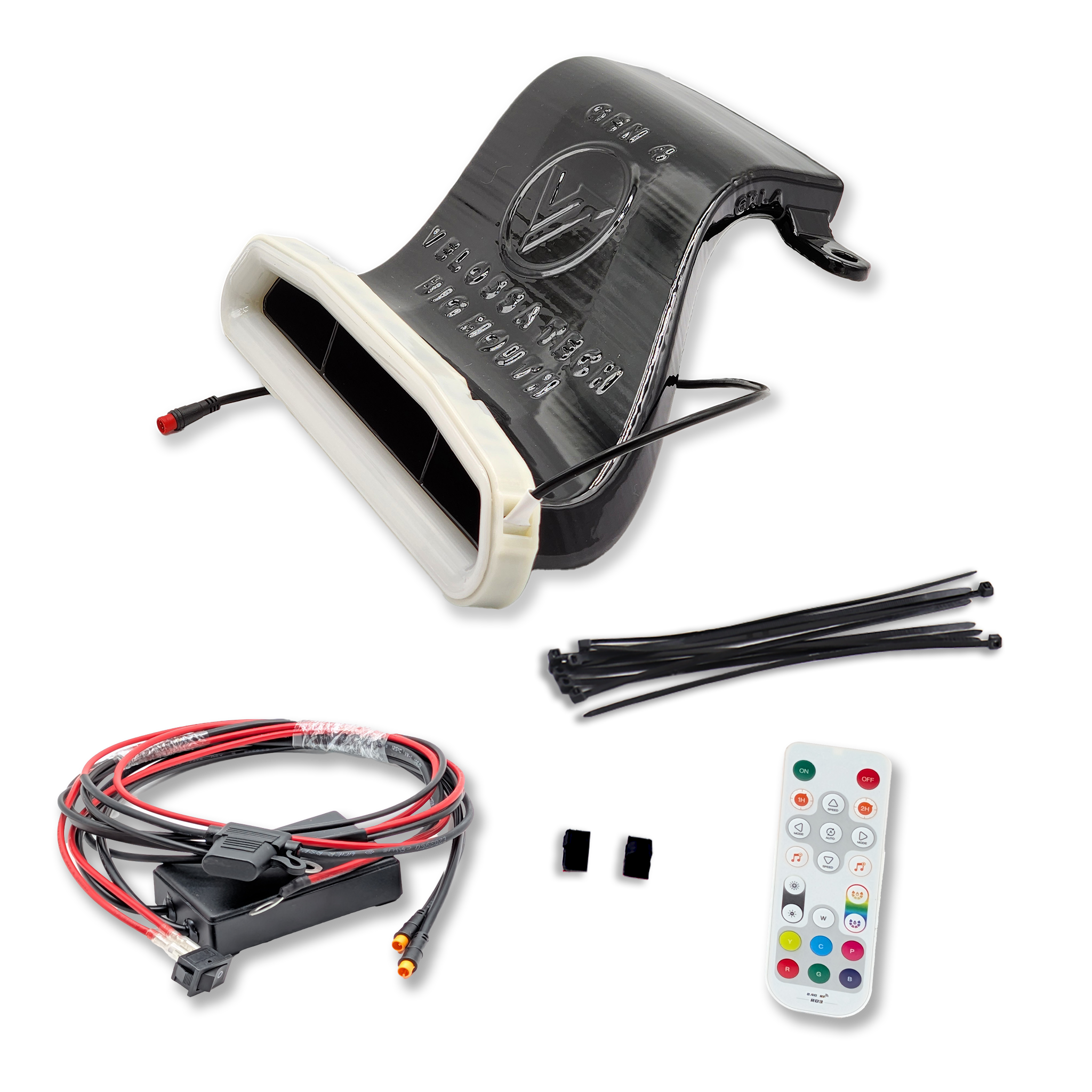 Velossa Tech BIG MOUTH LIT KIT Ram Air Intake Snorkel | Toyota Corolla Hatch 2019-2022 & Sedan (LE/SE/XSE) 2020-2022