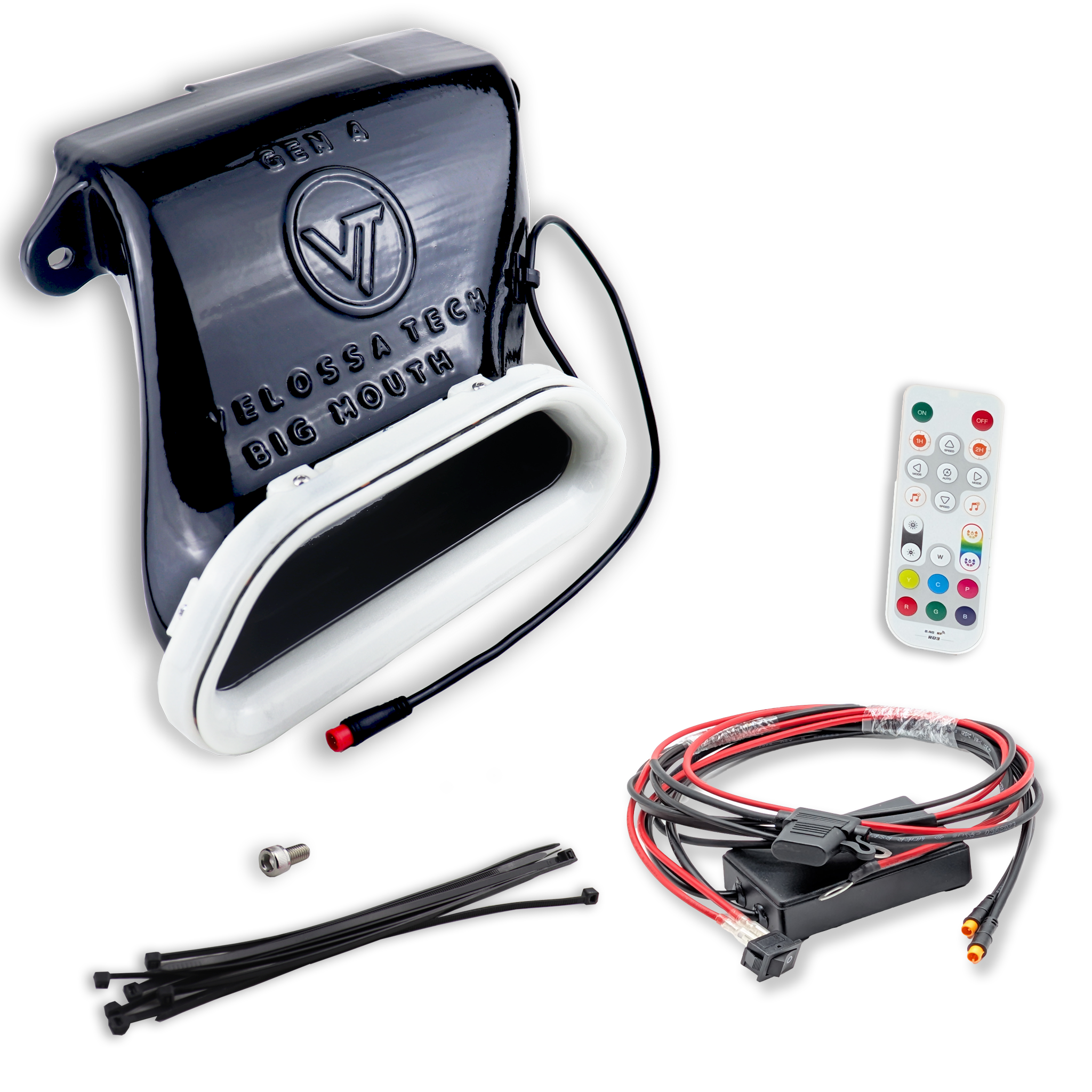 Velossa Tech BIG MOUTH LIT KIT Ram Air Intake Snorkel | Hyundai Veloster N (non-DCT) 2019-2022