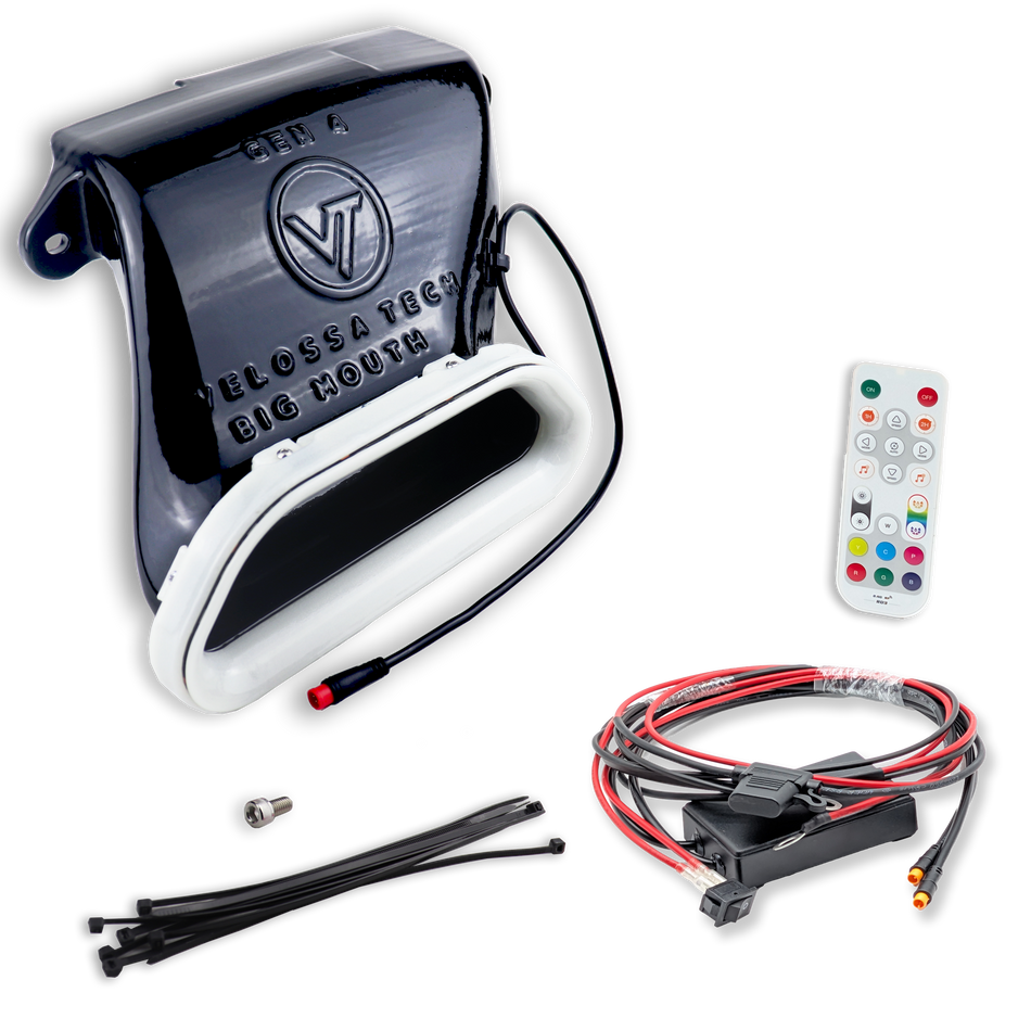 Velossa Tech BIG MOUTH LIT KIT Ram Air Intake Snorkel | Hyundai Veloster N (non-DCT) 2019-2022