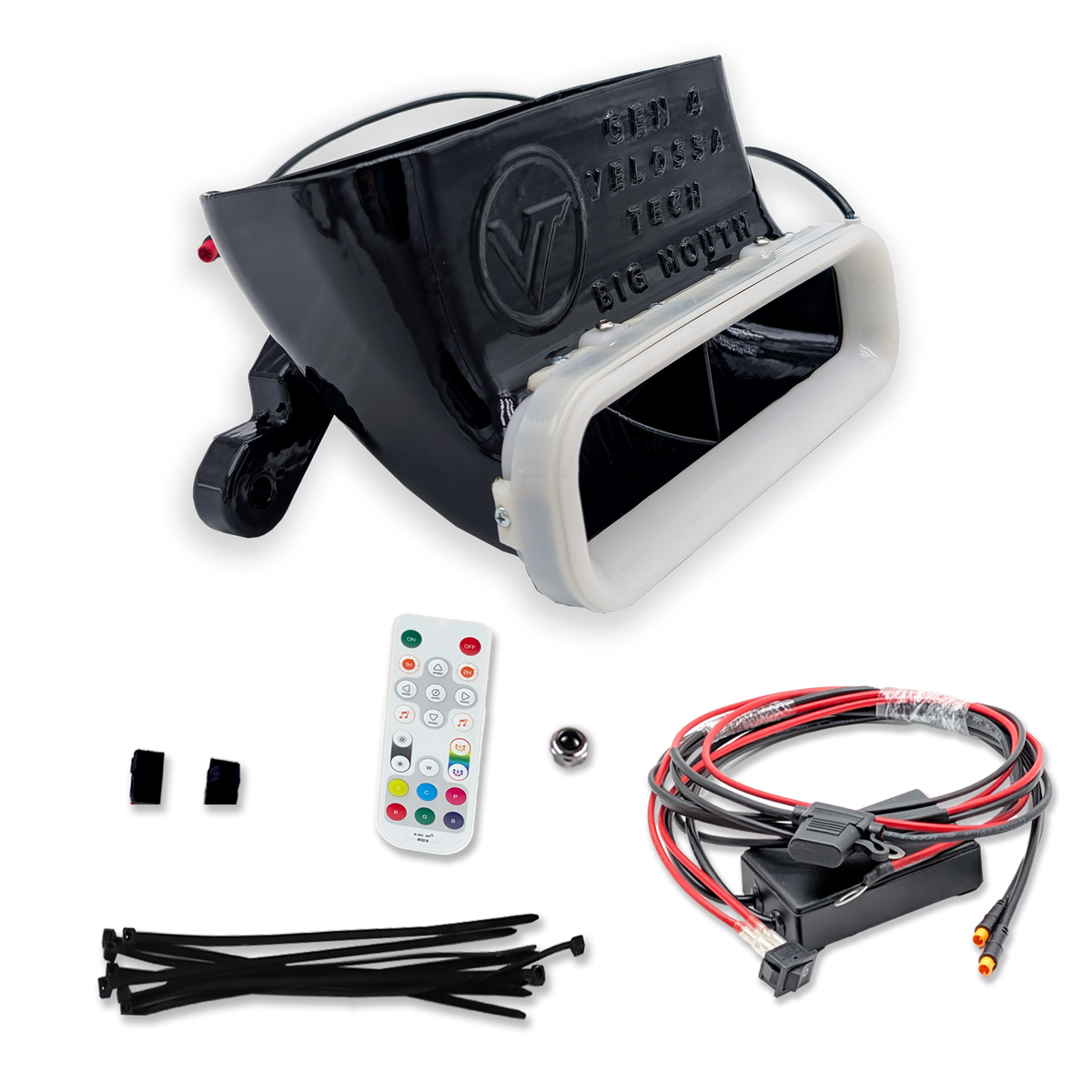 Velossa Tech BIG MOUTH LIT KIT Ram Air Intake Snorkel | Ford Ranger & Tremor 2019-2023