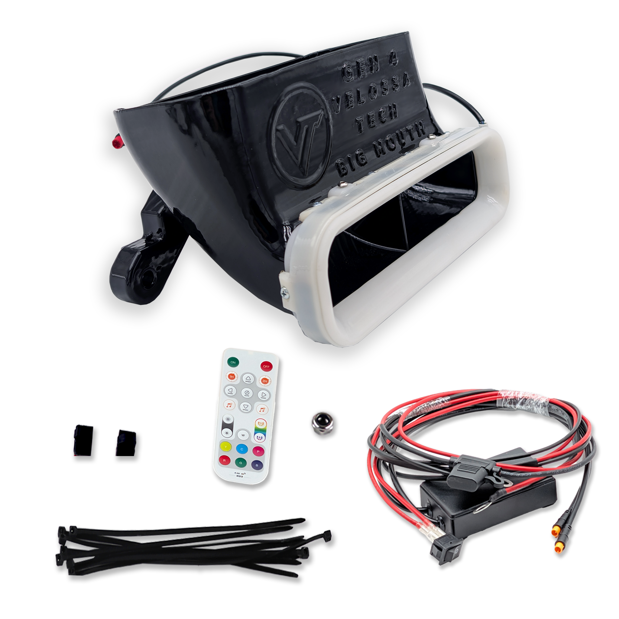 Velossa Tech BIG MOUTH LIT KIT Ram Air Intake Snorkel | Ford Ranger & Tremor 2019-2023