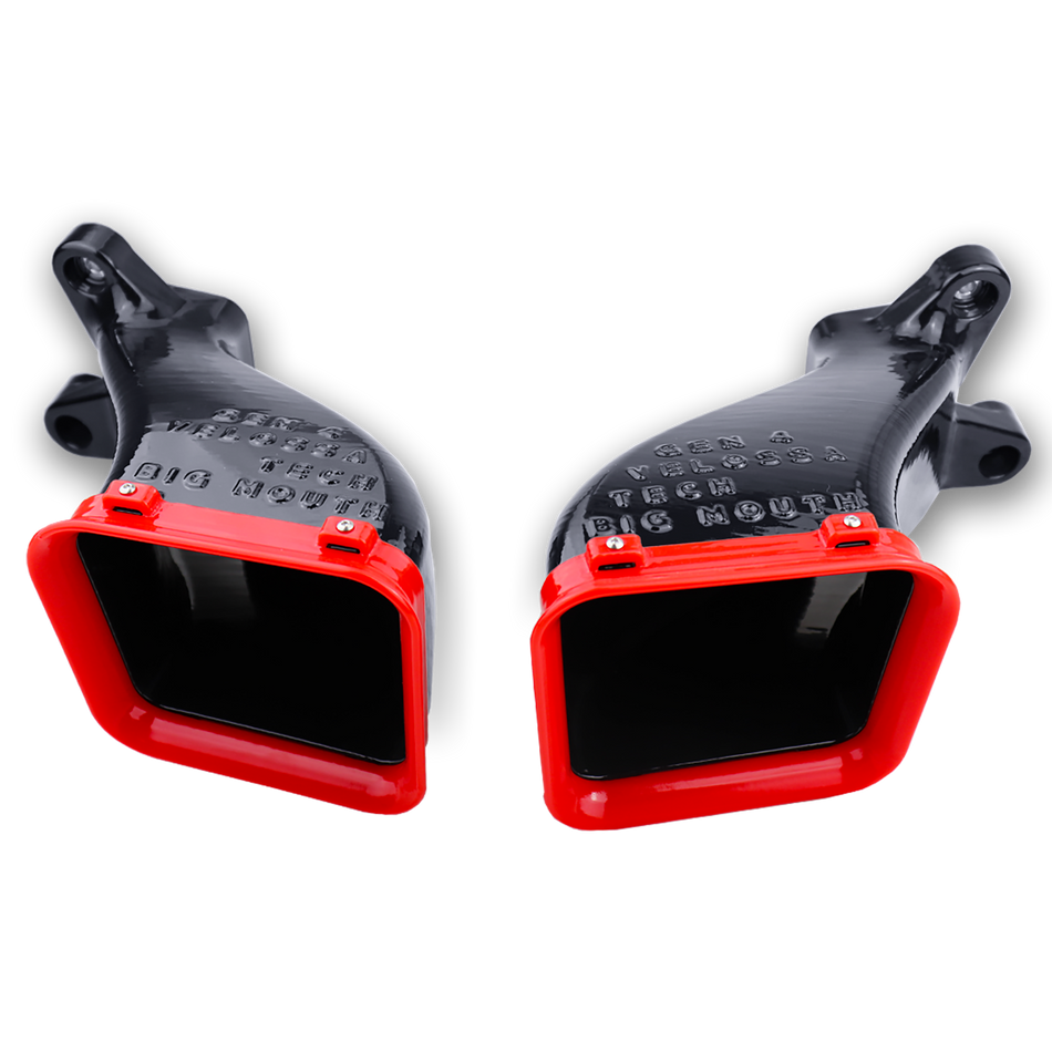 Velossa Tech Dual BIG MOUTH Ram Air Intake Snorkels | Genesis G80 (3.3T/5.0) 2015-2020