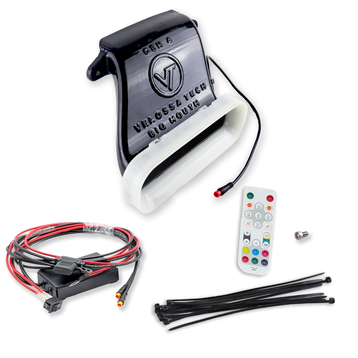 Velossa Tech BIG MOUTH LIT KIT Ram Air Intake Snorkel | Hyundai Veloster Turbo/R-Spec/Non-Turbo 2019-2022