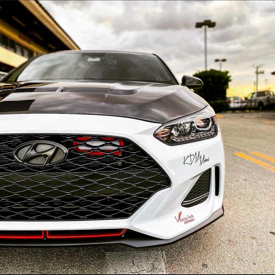 Velossa Tech BIG MOUTH Ram Air Intake Snorkel | Hyundai Veloster Turbo/R-Spec/Non-Turbo 2019-2022 — view 5
