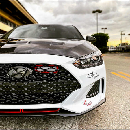 Velossa Tech BIG MOUTH Ram Air Intake Snorkel | Hyundai Veloster Turbo/R-Spec/Non-Turbo 2019-2022 — view 5