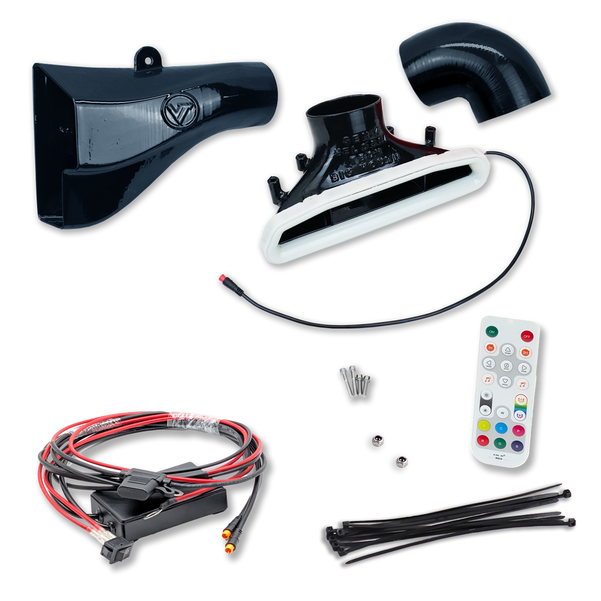 Velossa Tech BIG MOUTH LIT KIT Ram Air Intake Snorkel | Toyota Supra MK5 2020+