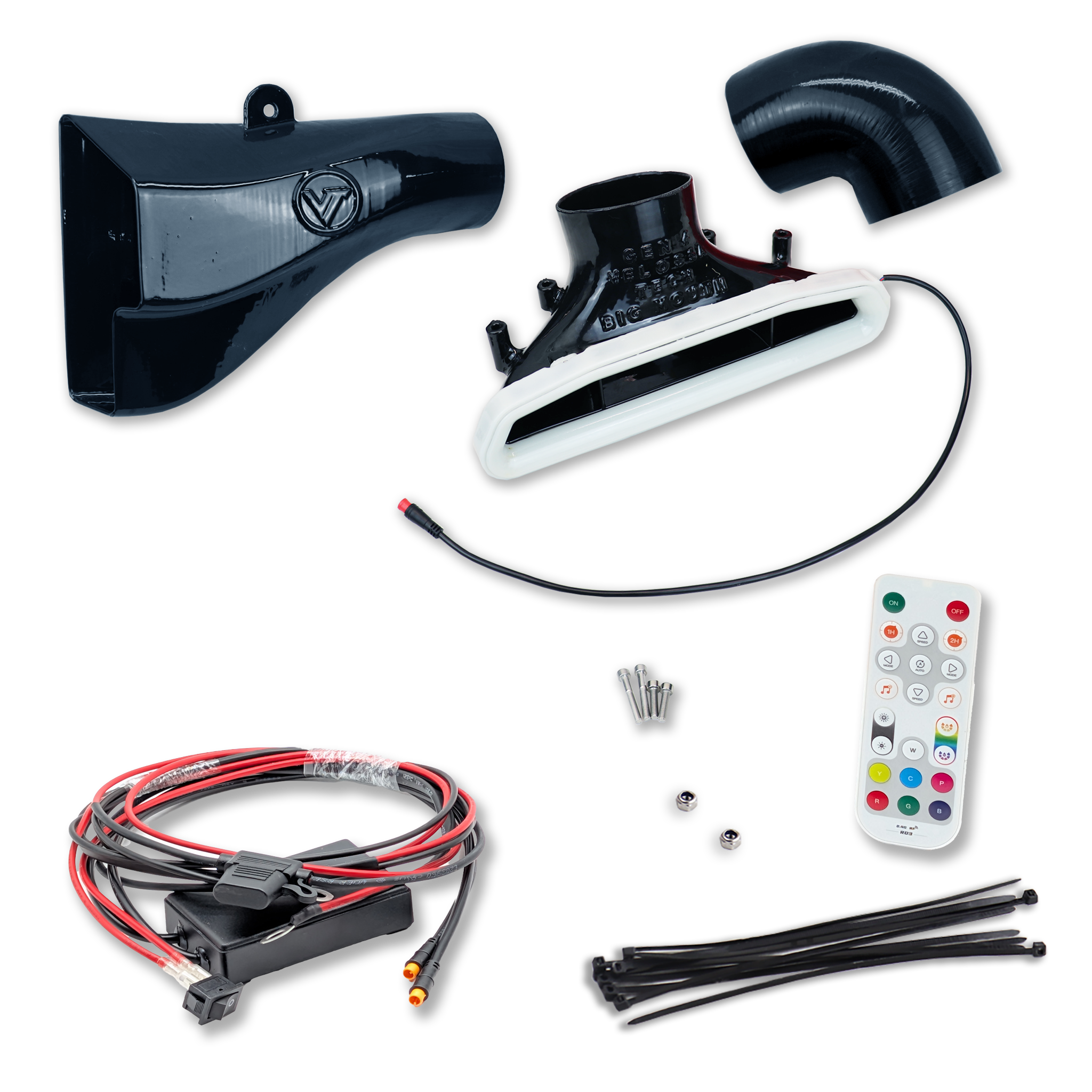 Velossa Tech BIG MOUTH LIT KIT Ram Air Intake Snorkel | Toyota Supra MK5 2020+