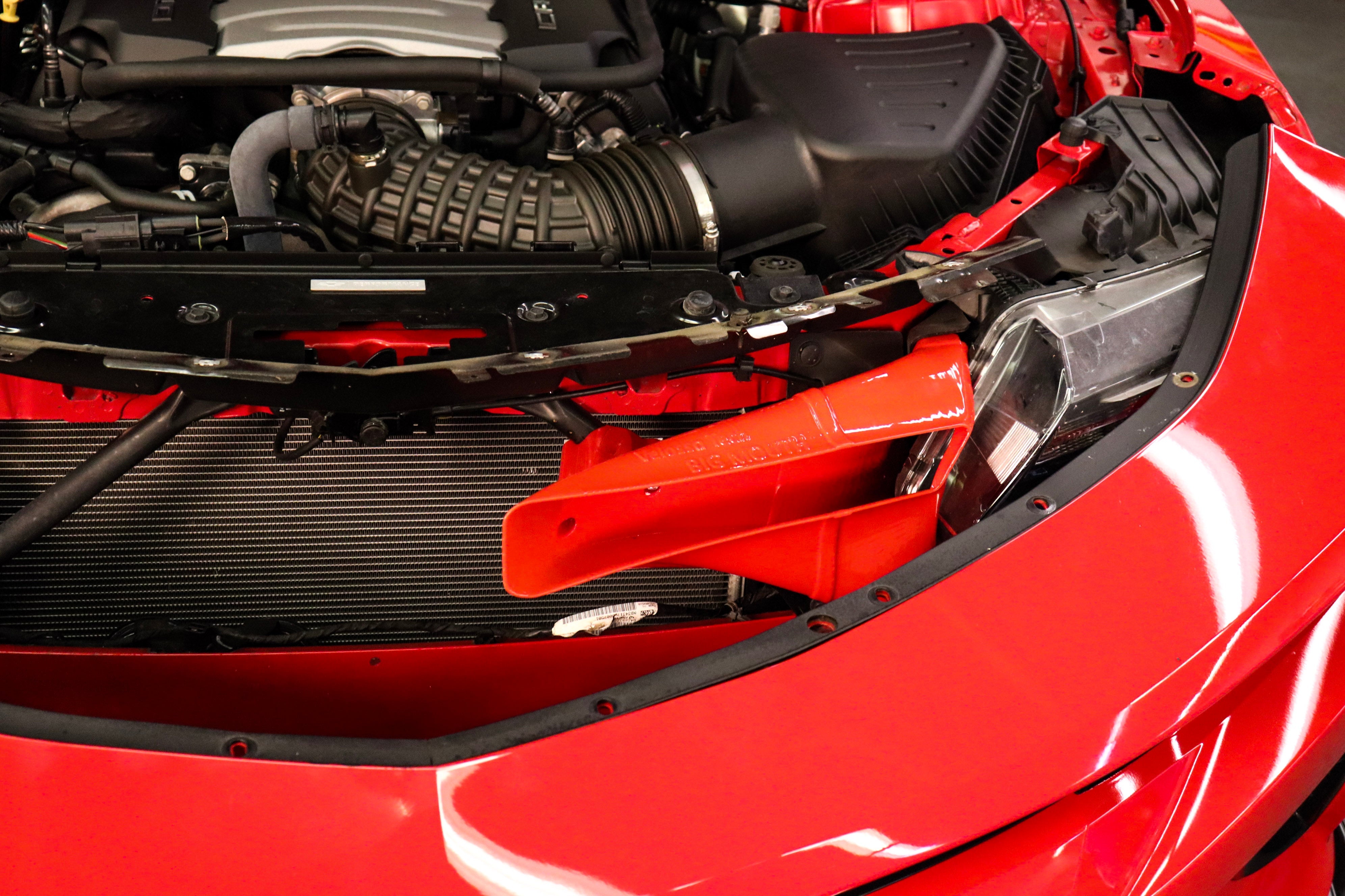 Velossa Tech BIG MOUTH Ram Air Intake Snorkel | Chevrolet Camaro ZL1 2017-2023 & Camaro SS 2016-2018 — view 8