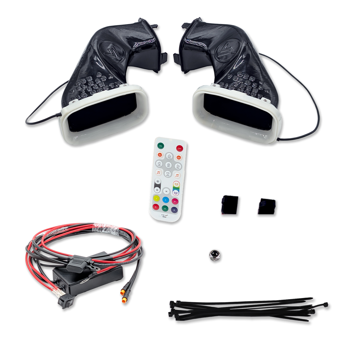 Velossa Tech Dual BIG MOUTH LIT KIT Ram Air Intake Snorkels | BMW M8 Competition (F91/F92/F93) 2020+