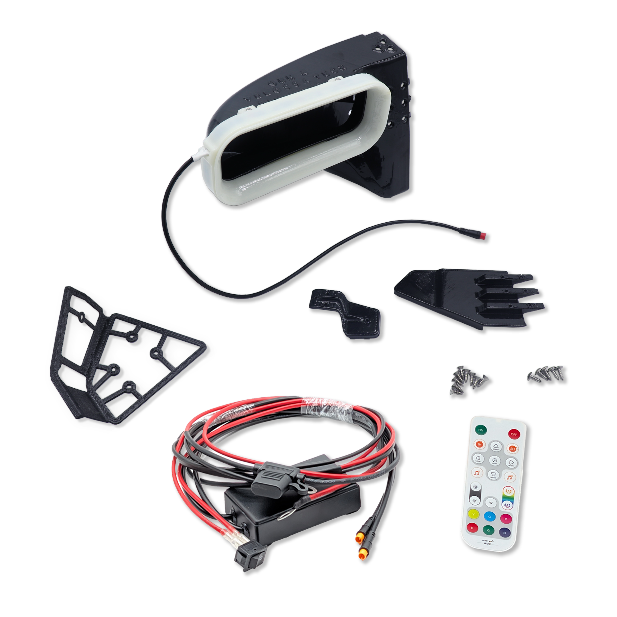 Velossa Tech BIG MOUTH LIT KIT Ram Air Intake Snorkel | Ford Explorer ST 2020-2024 & Ford Explorer ST-Line 2022-2024
