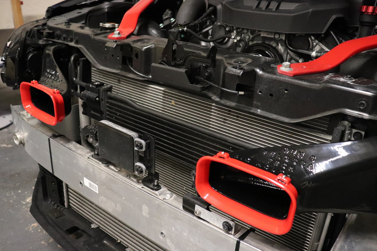 Velossa Tech Dual BIG MOUTH Ram Air Intake Snorkels | Genesis G70 3.3T 2022+ — view 4