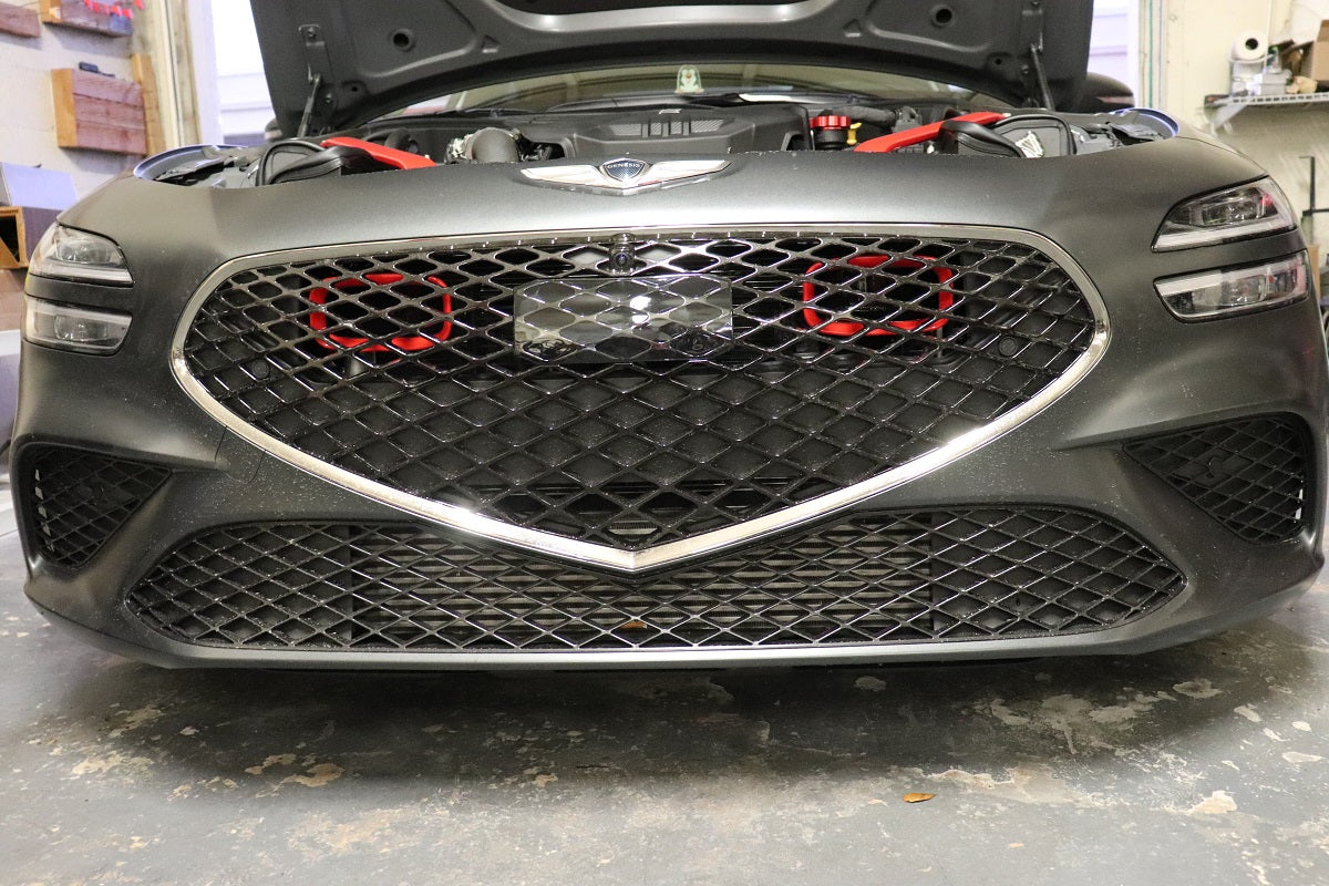 Velossa Tech Dual BIG MOUTH Ram Air Intake Snorkels | Genesis G70 3.3T 2022+ — view 3