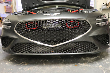 Velossa Tech Dual BIG MOUTH Ram Air Intake Snorkels | Genesis G70 2.5T 2024+ — view 3