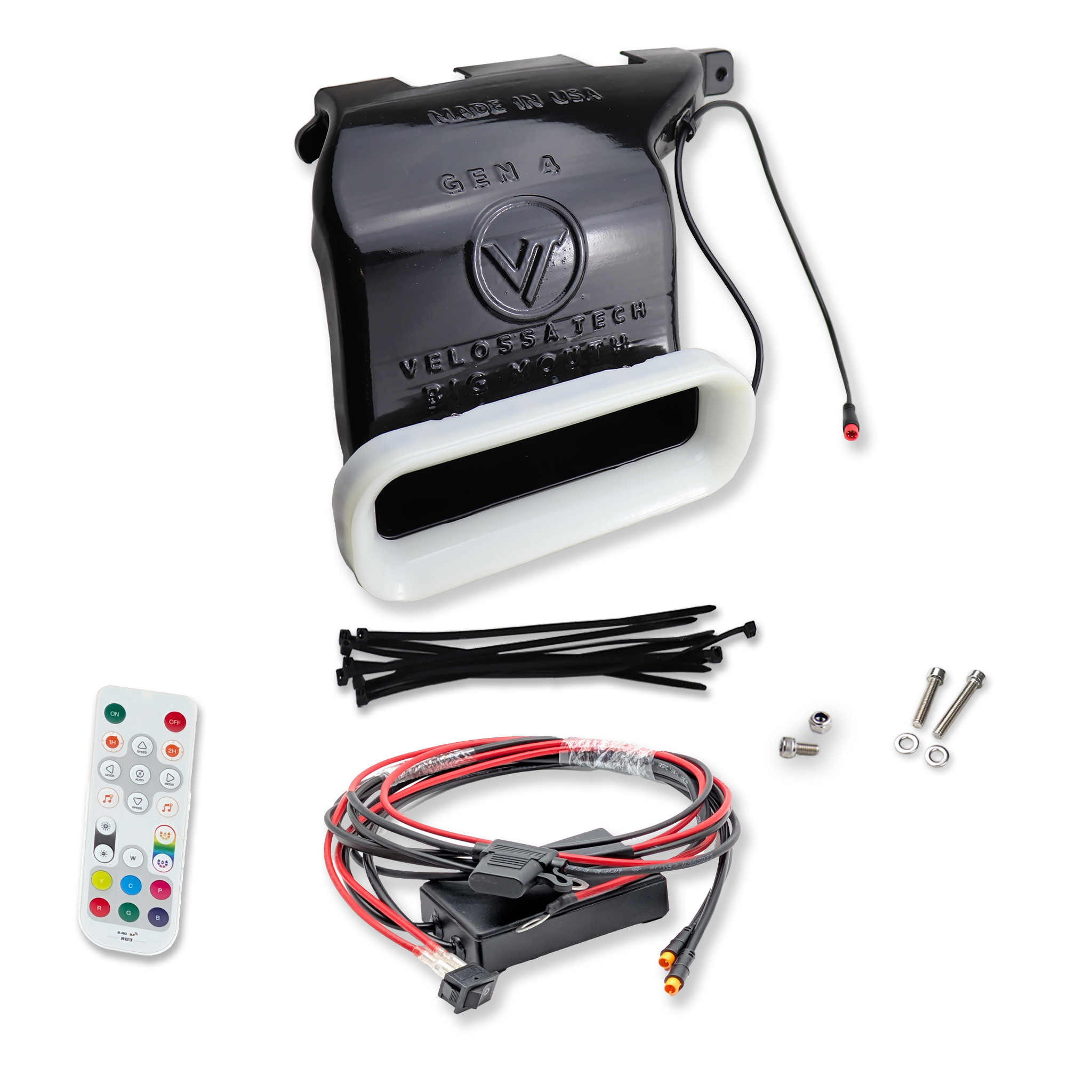 Velossa Tech BIG MOUTH LIT KIT Ram Air Intake Snorkel | Hyundai i30 N (non-DCT) 2021+