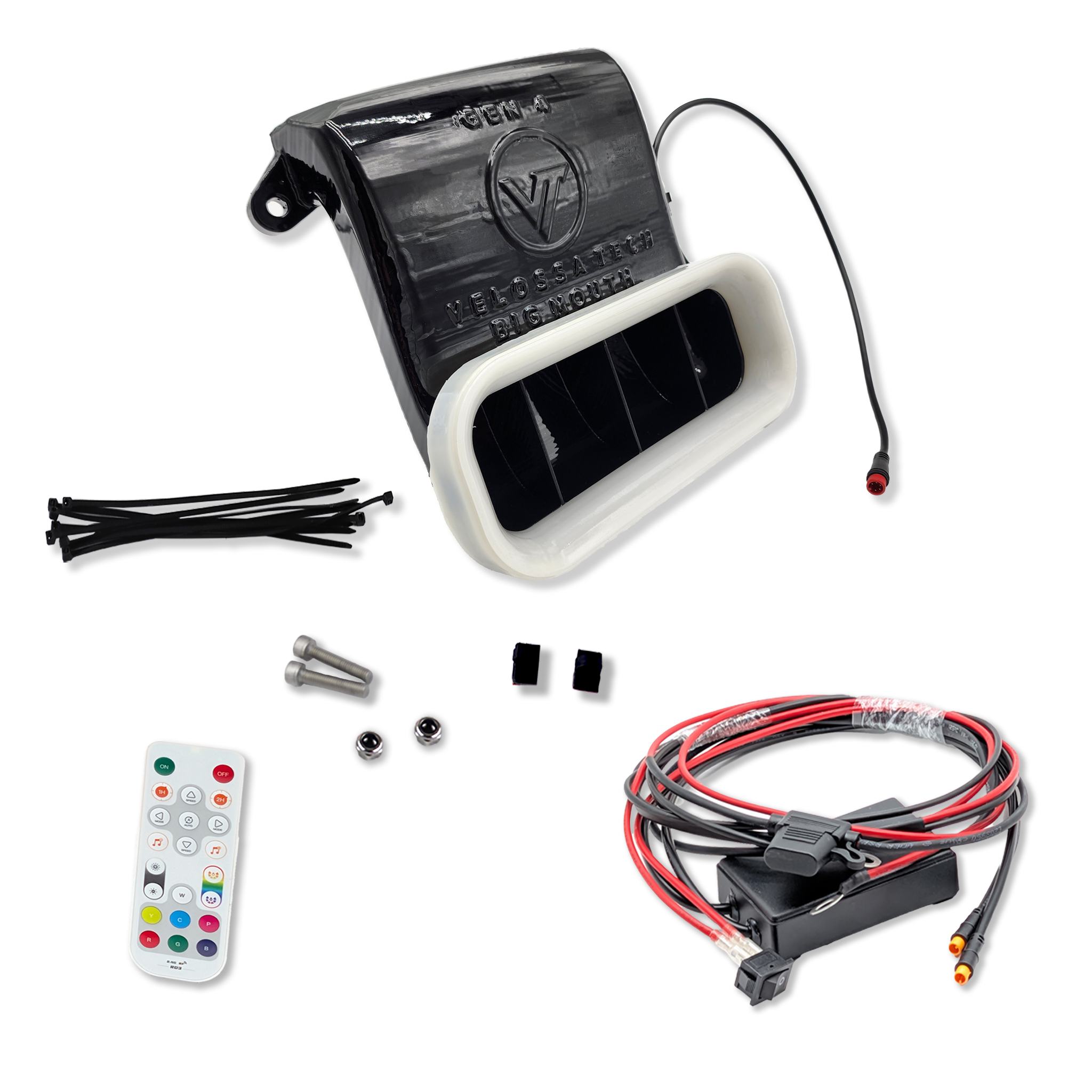 Velossa Tech BIG MOUTH LIT KIT Ram Air Intake Snorkel | Ford Maverick (2.0L/2.5L Hybrid) 2022+