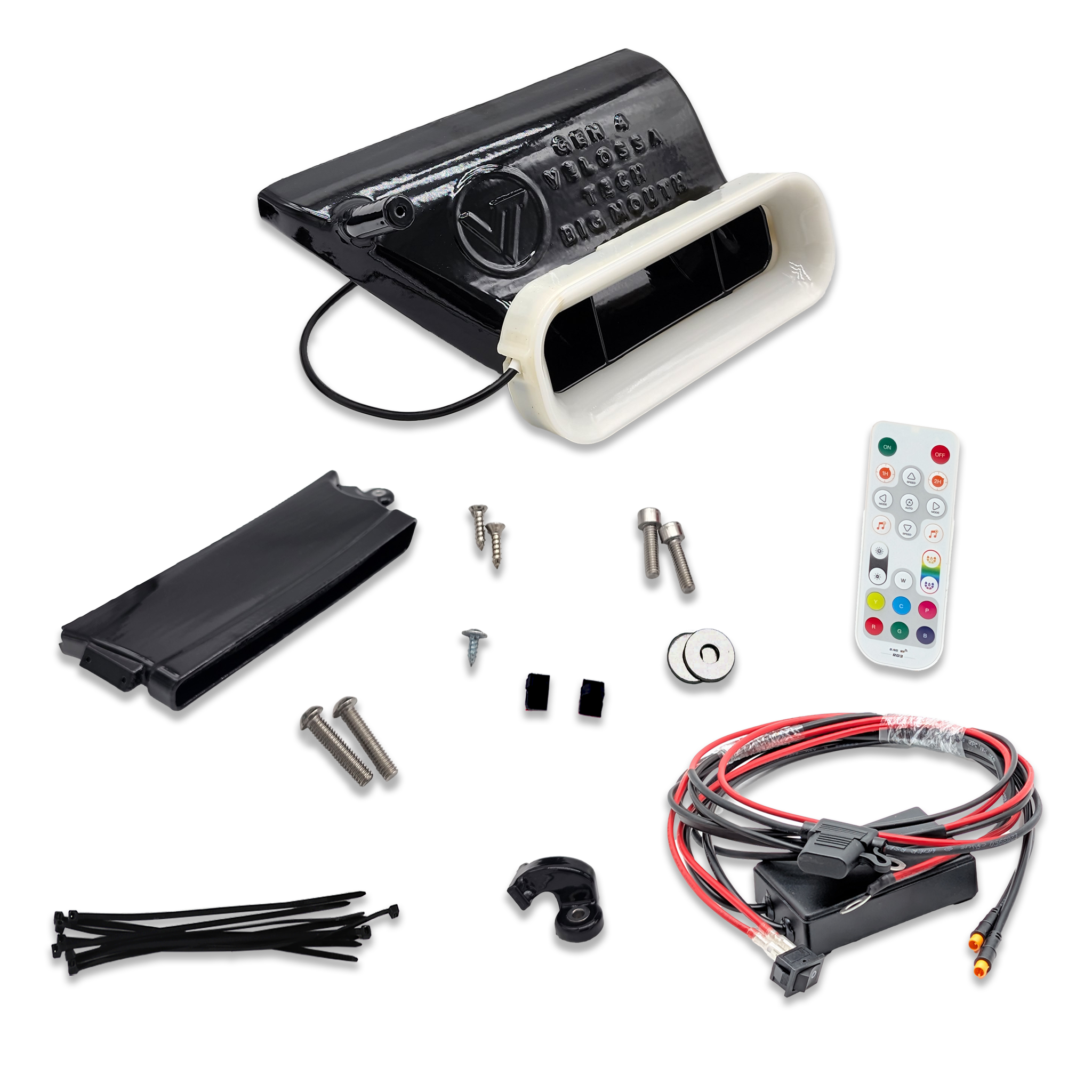 Velossa Tech BIG MOUTH LIT KIT Ram Air Intake Snorkel | Subaru WRX/STI 2022+