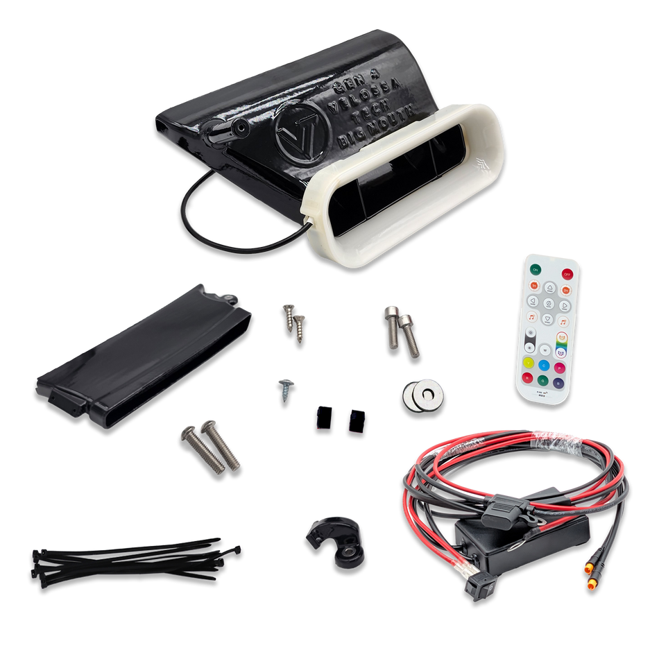Velossa Tech BIG MOUTH LIT KIT Ram Air Intake Snorkel | Subaru WRX/STI 2022+